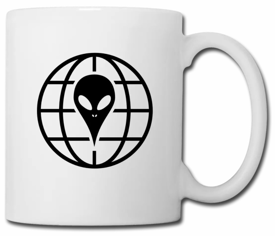 Alien Kaffee Tasse
