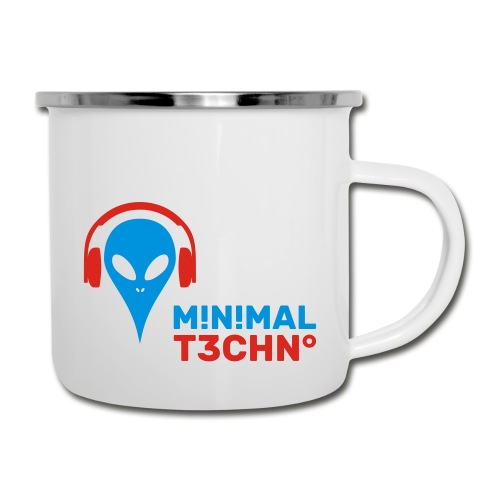 Minimal Techno Coffee Mug and Cups for Coffe - Alien Shirt DJ Underground Music Alien, Create Your Own Custom Mugs