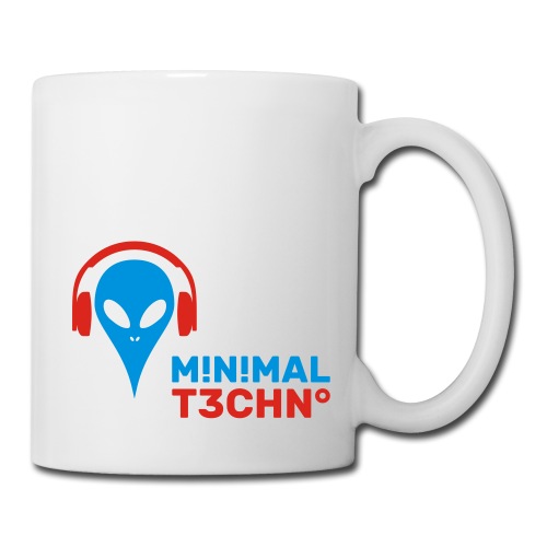 Minimal Techno Kaffee und Tee Tasse