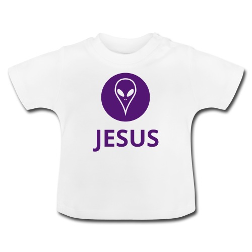 Alien Jesus Baby - Was Jesus an Alien or not? Fun Shirts Funny Shop