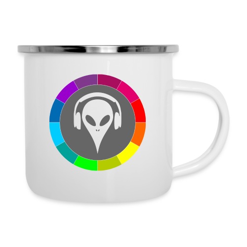 Regenbogen Alien Kaffee Tasse