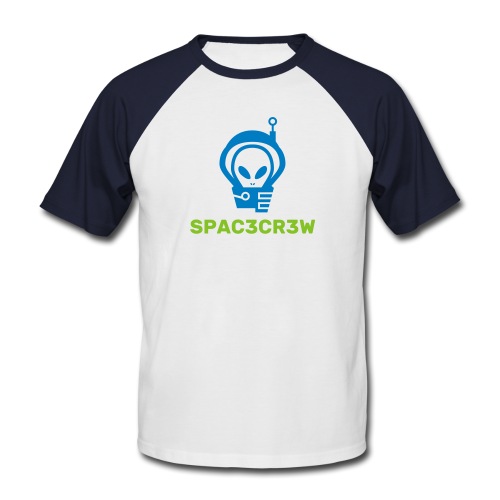 Space Crew Mens Baseball Shirt Alien Shop