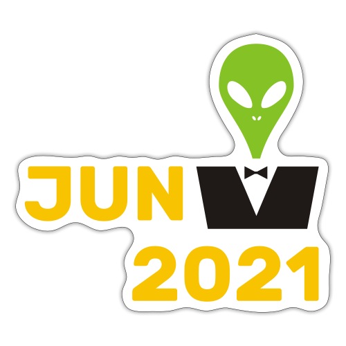 Sticker & Aufkleber kaufen Alien Motive Online mit coolen Designs Trend Ausserirdische UFO UAP Alien Shirt Shop