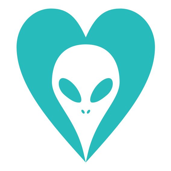 Alien Hoodie kaufen Motive Design Style Shop Herz