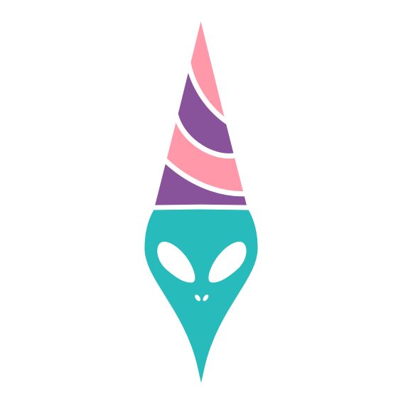 Alien Pullover kaufen Motive Design Style Shop Pink Retro 80er Geburtstag