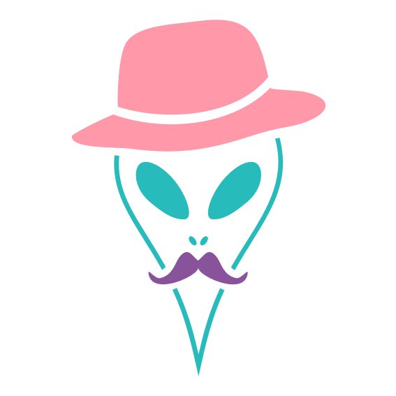 Alien Pullover kaufen Motive Design Style Shop Pink Retro 80er Undercover