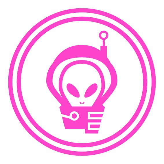 Alien Pullover kaufen im Shop Astronaut Farben Pink