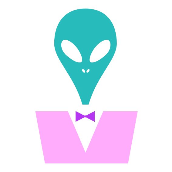 Alien T-Shirt kaufen im Shop Motive und Charaktere Designs Styles Ausgeh-Alien Freunde