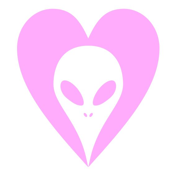 Alien T-Shirt kaufen im Shop Motive und Charaktere Designs Styles Herz