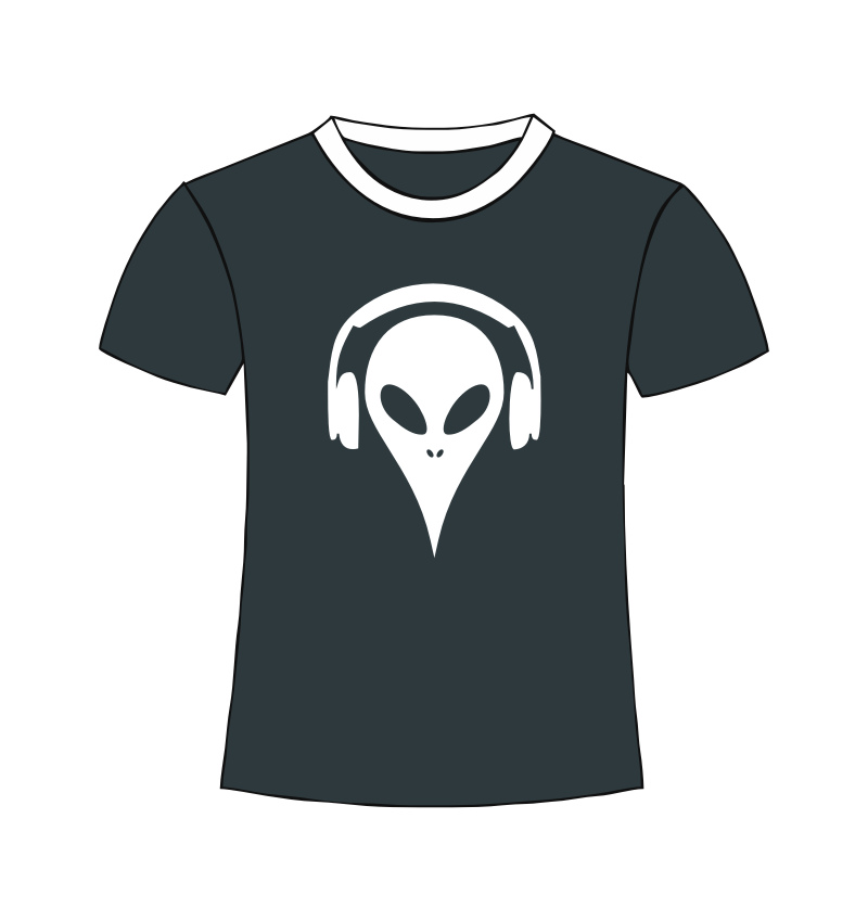 Alien Shirt Shop Kopfhörer Kleidung Design Motive Zubehoer Hoodie Shirts Cap Top Geschenke
