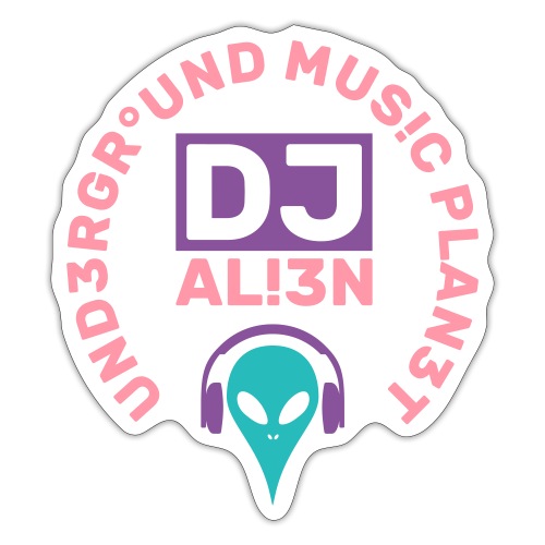 Sticker & Aufkleber kaufen Alien Motive Online mit coolen Designs Trend Ausserirdische UFO UAP Alien Shirt Shop