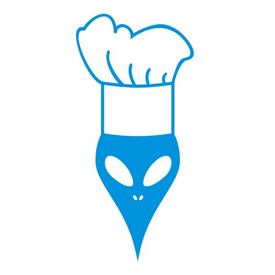 Alien Caps und Mützen Motive Design Style Aliens und UFOs Shop Koch Küche Gourmet Essen