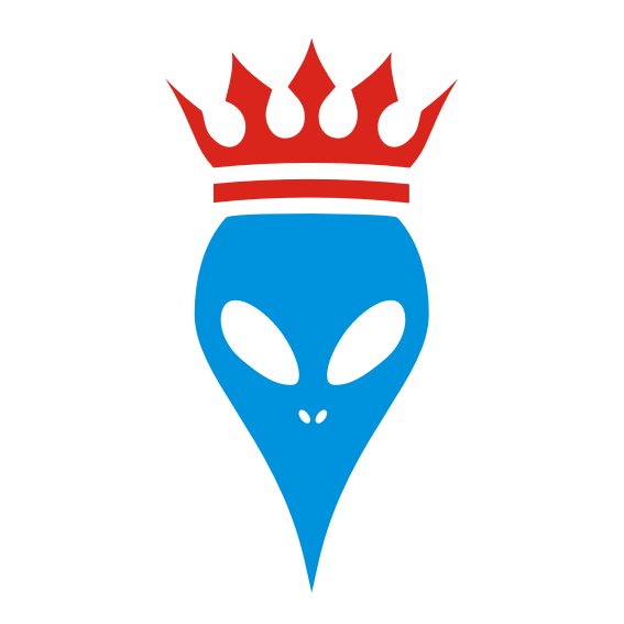 Alien Caps und Mützen Motive Design Style Aliens und UFOs Shop König mit Krone